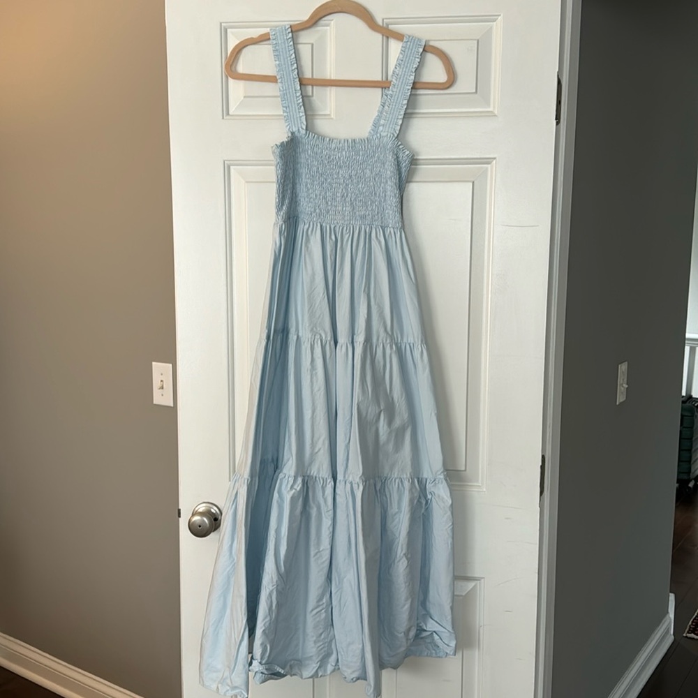 Blue, Lightweight Zara Maxi Dress